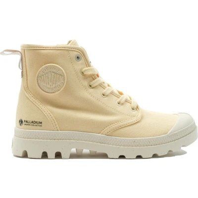 Afbeelding van Palladium Pampa Unisex Sneakers hoog, Maat: 41, Yellow crème Katoen