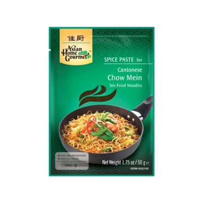 Afbeelding van Asian Home Gourmet Chinese Chow Mein 12 x 50 g Food Lovers