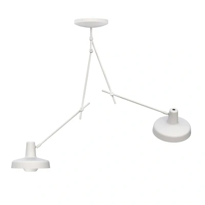 Afbeelding van GRUPA Arigato plafondlamp 2 lamps 70cm wit