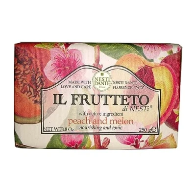 Afbeelding van Nesti dante zeep il frutteto peach melon 250 gr