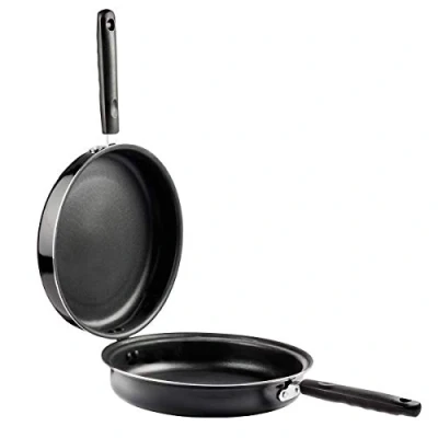 Afbeelding van Vier 300 aluminium inductie omeletpan 24 cm