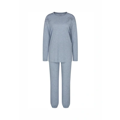 Afbeelding van Triumph SET Pyjama Blue light combination, Dames, Maat: 46, / combination