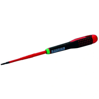Afbeelding van BAHCO BE 8920SL schroevendraaier ERGO geïsoleerd VDE met driecomponentengreep smal blad TORX T20 x 100 mm