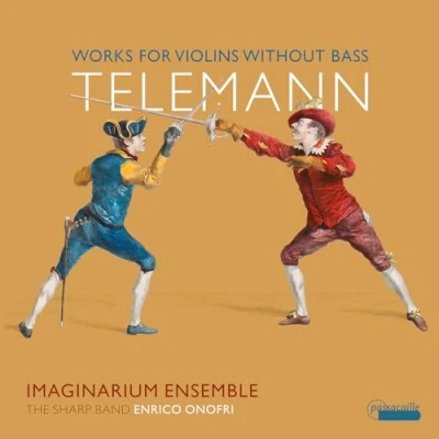 Afbeelding van Imaginarium Ensemble, Enrico Onofri Telemann: Works For Violins Without Bass (CD)