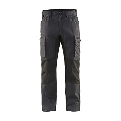 Afbeelding van Blaklader Service werkbroek stretch 1459 1146 Donkergrijs/Zwart D88