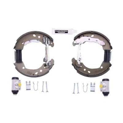 Afbeelding van HELLA Shoe Kit Pro 8DB 355 004 821 Remschijf, trommelrem Met wielremcilinder, stel element RENAULT: CLIO 2, 3, 3 Kasten, NISSAN: Note I