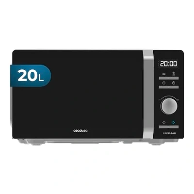 Afbeelding van Cecotec Proclean 5010 inverter Magnetron met technologie, 700 W, 5 standen, 19 l, draaiplateau 245 mm, 8 voorgeconfigureerde programma&#039;s, 30 min timer en led display.