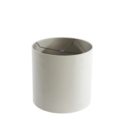 Afbeelding van Light &amp; Living Lampenkap VELOURS Ø45x45cm Wit