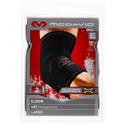 Afbeelding van Mc David Tennis Elbow Support Zwart