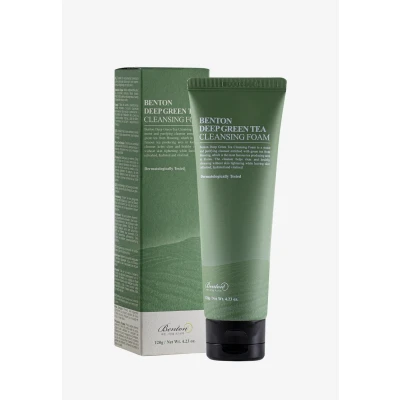 Afbeelding van Benton DEEP Green TEA Cleansing FOAM Gezichtsreiniger, Maat: 120 g,