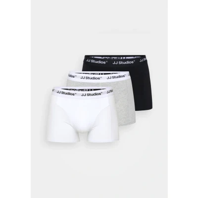 Afbeelding van Jack &amp; Jones Jacsoho Trunks 3 PACK Boxerbriefs, Heren, Maat: Medium, Grey/black/white