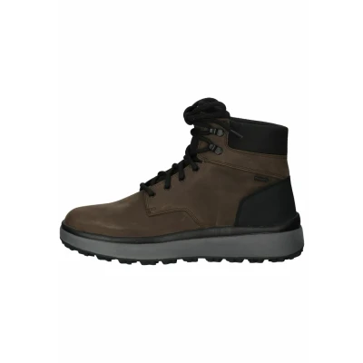 Afbeelding van Geox Veterboots, Heren, Maat: 41, Braun c Nubukleer/ textiel