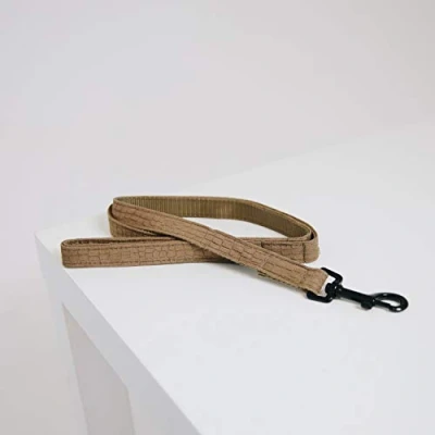Afbeelding van Kentucky Dogwear Hondenriem Hagedissenprint Bruin 120cm