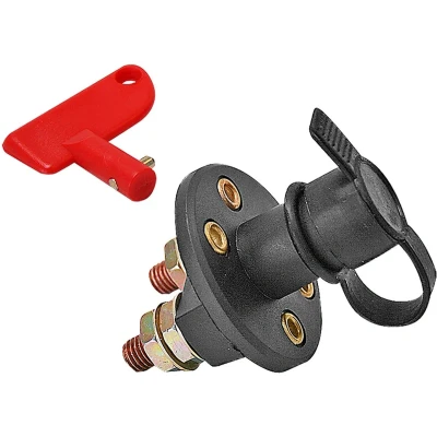 Afbeelding van Pro Plus Hoofdstroomschakelaar Inbouw 100 Ampère 2 Polig voor Caravan, Boot of Auto
