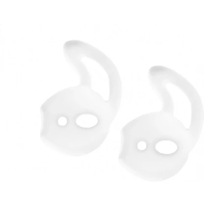 Afbeelding van Xccess Earbuds Hoesje geschikt voor Apple Airpods 1/2 Flexibel Siliconen Wit