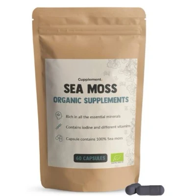 Afbeelding van Cupplement Sea Moss Organic Supplements Capsules 60capsules