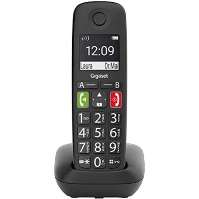 Afbeelding van Gigaset E290 Duo Analoge telefoonhandset Nummerherkenning Zwart