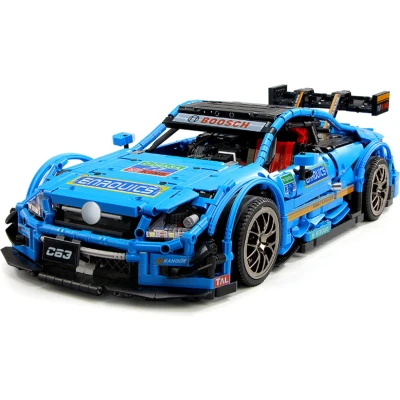 Afbeelding van Mould King 13073 DTM supercar (RC) Compatible met de bekende merken Motoren, accu, afstandsbediening Bouwset, constructieset 1989 onderdelen Mouldking