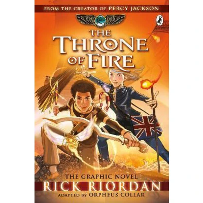Afbeelding van The Throne of Fire Graphic Novel T