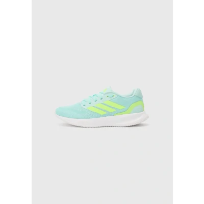 Afbeelding van adidas Runfalcon 5 Chaussures de course pour femme Semi Flash Aqua/Lucid Lemon/Core Black, 42 EU, Aqua Lucid Lemon Core Noir, 43 1/3 EU