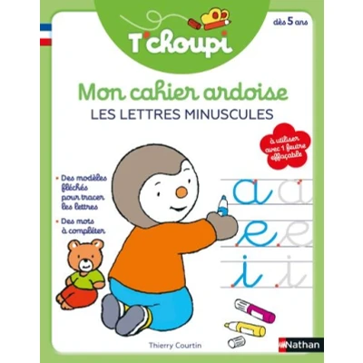 Image de T&#039;Choupi Mon cahier ardoise : Les lettres minuscules
