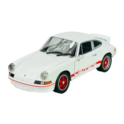 Afbeelding van Welly Porsche 911 Carrera RS 2.7 Wit 1/24 1:24 Metaal Metalen automodel