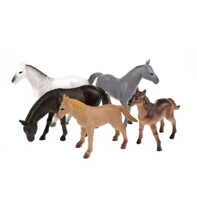 Afbeelding van Animal World Paarden, 5st.