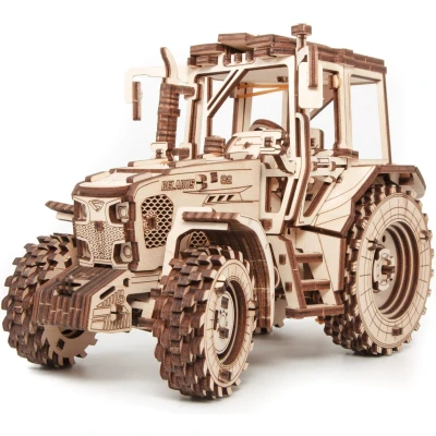 Afbeelding van Eco Wood Art 3D Houten Puzzel, Belarus 82 Tractor, 1157 21,8x11,8x15,5cm