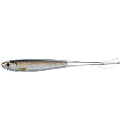 Afbeelding van Livetarget Lures Ghost Tail Minnow Dropshot Bait Softbait Silver/Brown 9.5cm (4 Stuks)