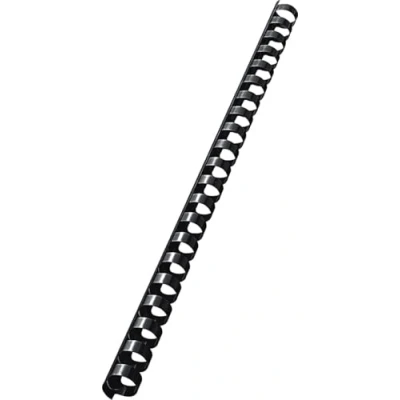 Afbeelding van Esselte Leitz 37580 spiraalbinding, kunststof, A4, 14 mm, voor 125 pagina&#039;s, zwart, 100 stuks