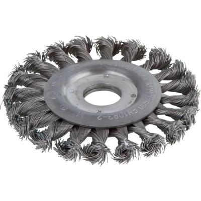 Afbeelding van Wolfcraft 2148000 Stalen draadborstel WS Ø115 x 22.2 mm 1 stuk(s)