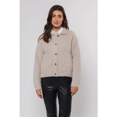 Afbeelding van Rino &amp; Pelle Jacket Boxy Bubbly Beige S