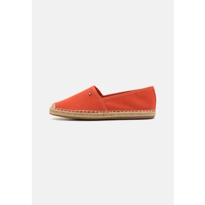 Afbeelding van Tommy Hilfiger FLAG Espadrilles, Dames, Maat: 38, Rustic clay Katoen