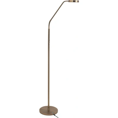 Afbeelding van LED vloerlamp Comfort, brons, 135 cm metaal CCT dimmer