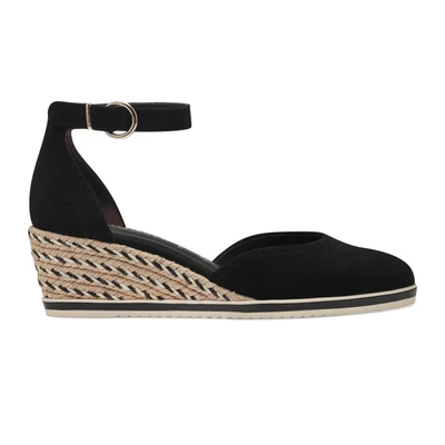 Afbeelding van Tamaris Sleehakken, Dames, Maat: 37, Black Veloursleer