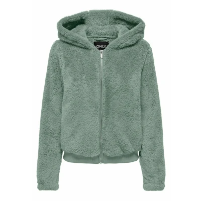 Afbeelding van ONLY Onlnewanna Contact Fleecejas, Dames, Maat: XS, Pad