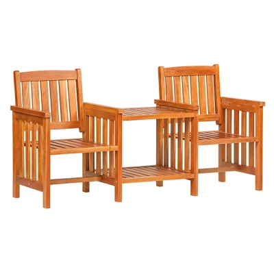 Afbeelding van Hardhouten Loveseat Standaard