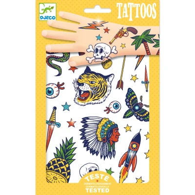 Afbeelding van Djeco metallic tattoos bang