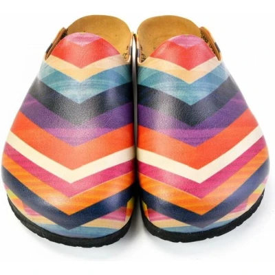 Afbeelding van GOBY Patroon Clogs Slippers Hoge kwaliteit Handmade Maat 36