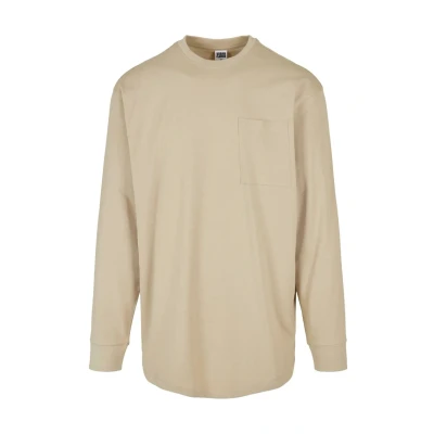 Afbeelding van Urban Classics Heavy Oversized Longsleeve, Heren, Maat: Medium, Concrete