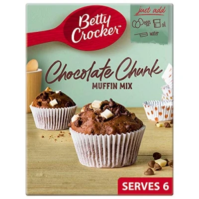 Afbeelding van Betty Crocker Chocolade Chunk Muffin Mix 335g