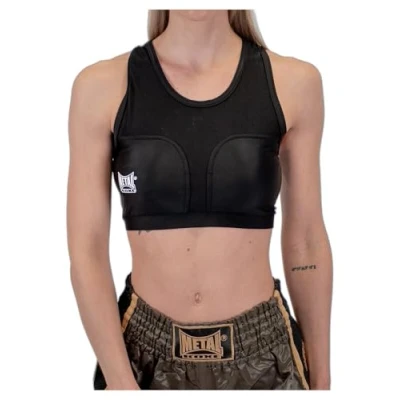 Image de Protège poitrine Métal boxe S Noir