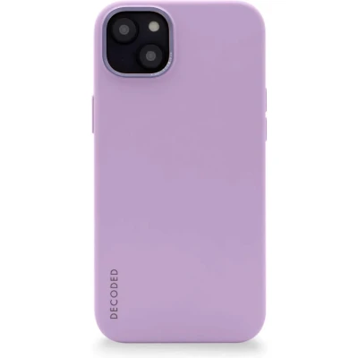 Afbeelding van DECODED Siliconen Back Cover iPhone 14 Plus Anti Bacterieel Hoesje Magnetische Technologie van Apple Licht Paars, Lila