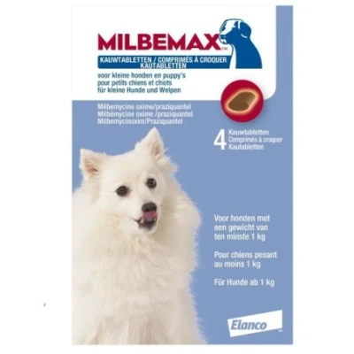 Afbeelding van Kauwtablet ontworming hond klein 1 5kg