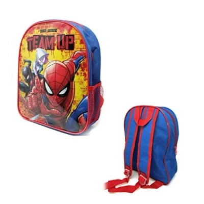 Afbeelding van SPIDERMAN Rugtas blauw / rood Spider Man rugzak 30 x 25 cm.