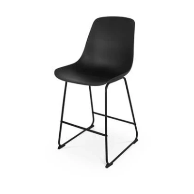 Afbeelding van Nolon Nino Pip barkruk zwart onderstel 65 cm