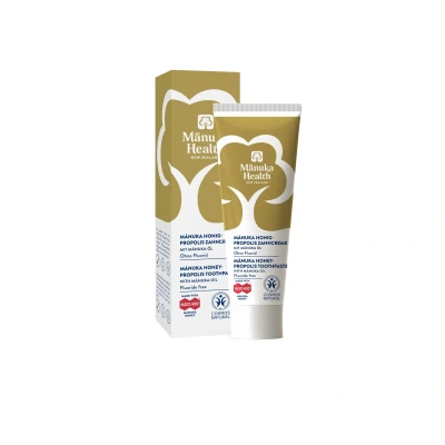 Afbeelding van Manuka MGO 400+ tandpasta met olie en propolis 75ml Europa Health