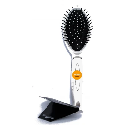 Afbeelding van Hair Mode Haarborstel Ovaal Groot Wit 1ST