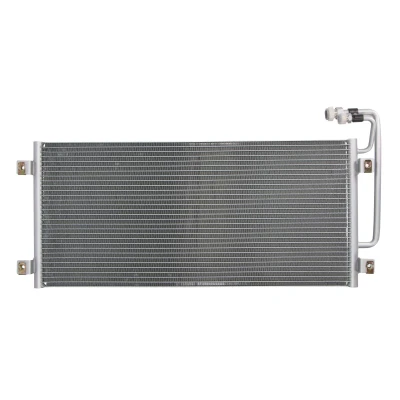 Afbeelding van BOSCH 1 986 AD2 262 Condensor Airco Met stikstofvulling Zonder droger, montagehandleiding, afdichtring 11,8mm 8,6mm 650mm R1234yf, R134a