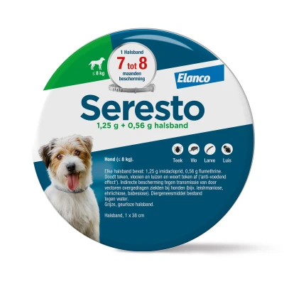 Image de Seresto Collier Anti Puces et Tiques Petit Chien jusqu&#039;à 8kg